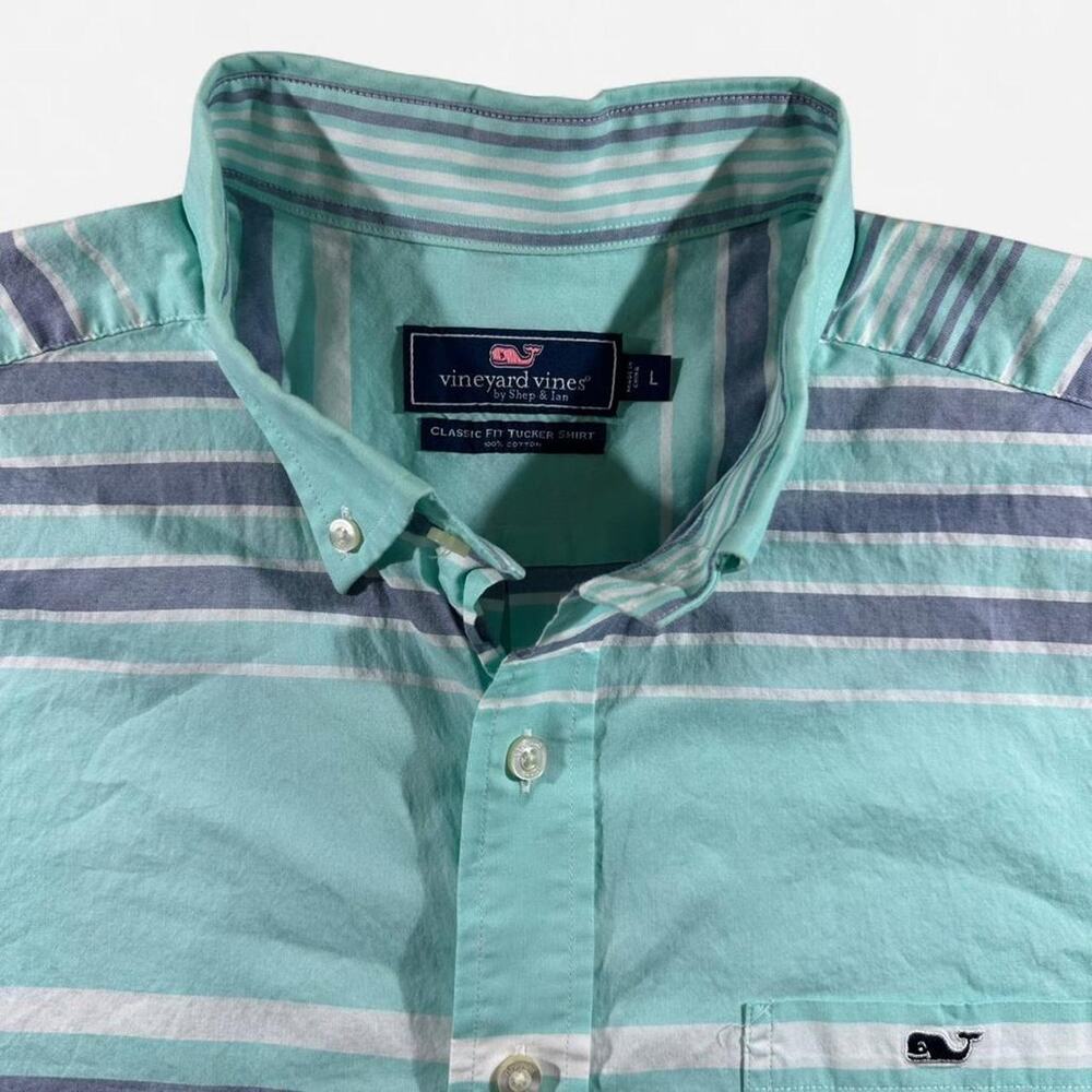 Vineyard vines striped button - image 3